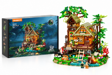Lumibricks Misty Forest Cabin 10015