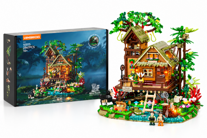 Lumibricks Misty Forest Cabin 10015
