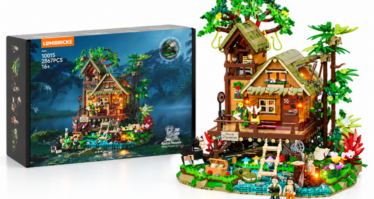 Lumibricks Misty Forest Cabin 10015